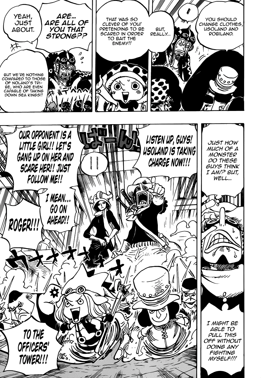 One Piece, Chapter 733 image 11